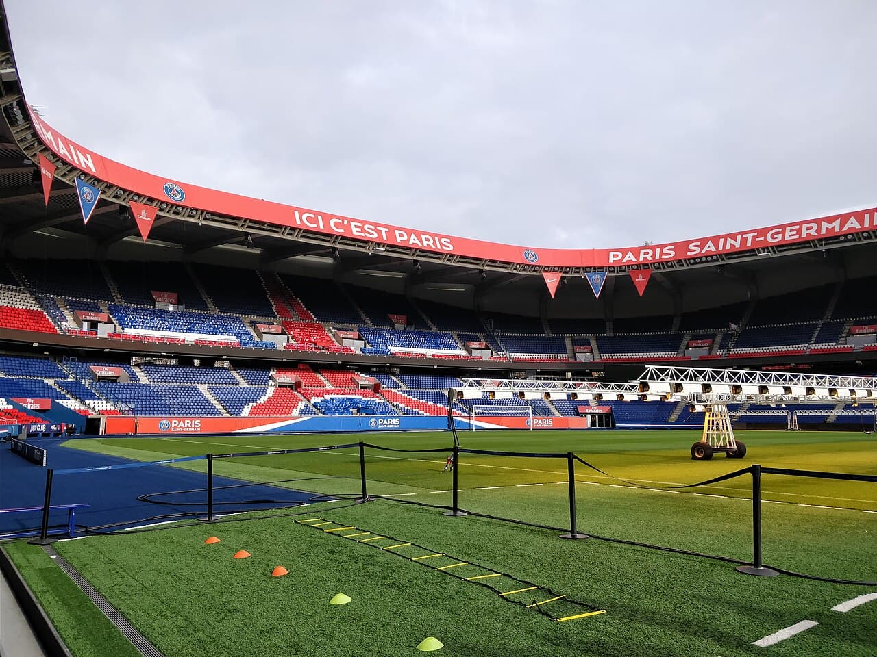 Parc des Princes stadium in Paris